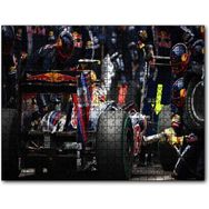 Caka Tablo Formula 1 Pit Stop Görseli 255 Parça Puzzle