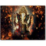 Caka Tablo Ganesha Vinayaka Ganapati Heykeli 1000 Parça Puzzle