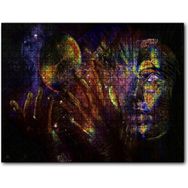 Caka Tablo Hayal Gördüren Sanat Uzay İnsan Görseli 255 Parça Puzzle