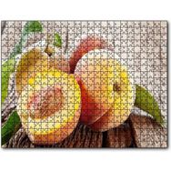 Caka Tablo Masa Üstünde Şeftali Görseli 255 Parça Puzzle