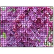 Caka Tablo Mor Orkideler Görseli 120 Parça Puzzle