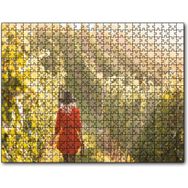 Caka Tablo Şarap Üreticisi Kadın Üzüm Bağlarında Görsel 255 Parça Puzzle