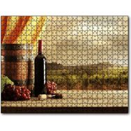 Caka Tablo Şarap Üzüm Bağı Görseli 120 Parça Puzzle