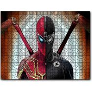 Caka Tablo Spider Man İki Kostüm Birarada 255 Parça Puzzle
