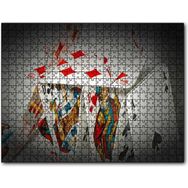 Caka Tablo Uzun Yeleli Şahlanan At Görseli 255 Parça Puzzle