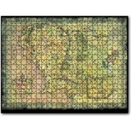 Caka Tablo Yeşil Renk Mordur Orta Düya Haritası Görseli 255 Parça Puzzle