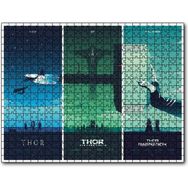 Caka Tablo Yıldırım Tanrısı Thor Üçlemesi 255 Parça Puzzle