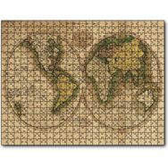 Cakapuzzle 1800lerin Sonu Dünya Haritası Mdf 120 Parça Puzzle
