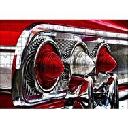 Cakapuzzle 1964 Chevrolet Impala Arka Stop Detay Mdf 120 Parça Puzzle