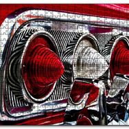 Cakapuzzle 1964 Chevrolet Impala Arka Stop Detay Mdf 255 Parça Puzzle