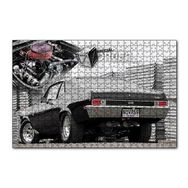 Cakapuzzle 1969 Chevrolet Nova Arka Görünüş 120 Parça Ahşap Puzzle