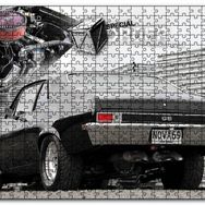 Cakapuzzle 1969 Chevrolet Nova Arka Görünüş Mdf 500 Parça Puzzle