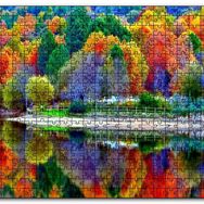 Cakapuzzle 21 Eylül Sonbahar Göl Görseli Mdf 1000 Parça Puzzle