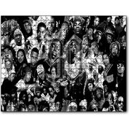 Cakapuzzle 90 Rap Şarkıcısı Monochrome Mdf 1000 Parça Puzzle