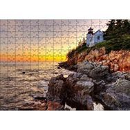 Cakapuzzle Acadia Milli Parkında Günbatımı ve Deniz 255 Parça Puzzle