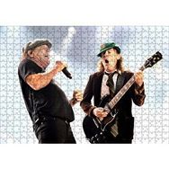 Cakapuzzle ACDC Angus ve Malcolm 120 Parça Ahşap Puzzle