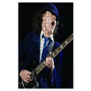 Cakapuzzle Acdc Angus Young Gitarist Ahşap 255 Parça Puzzle