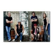 Cakapuzzle ACDC Grubun Tüm Üyeleri 120 Parça Ahşap Puzzle