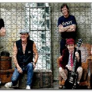 Cakapuzzle Acdc Grubun Tüm Üyeleri Mdf 120 Parça Puzzle