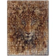 Cakapuzzle Afrika Leoparı Çizim Görseli 120 Parça Puzzle