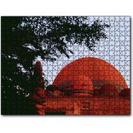 Cakapuzzle Ağaçların Arasından Kızıl Kubbe Mdf 1000 Parça Puzzle
