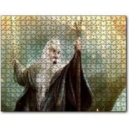 Cakapuzzle Ak Sakallı Gandalf Kılıcı ve Asası Mdf 120 Parça Puzzle