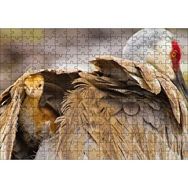 Cakapuzzle Akbaba Kanatları Arasında Yavrusu Mdf 255 Parça Puzzle