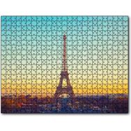 Cakapuzzle Akşamüzeri Eyfel Kulesi ve Paris Mdf 120 Parça Puzzle
