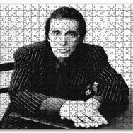 Cakapuzzle Al Pacino Baba Filminden Çizgili Ceket Mdf 120 Parça Puzzle