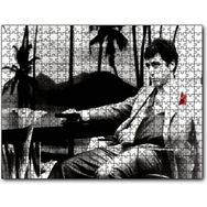 Cakapuzzle Al Pacino Tony Montana Yaralı Yüz Mdf 255 Parça Puzzle