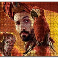 Cakapuzzle Aladdin Papağanı ve Asası Mdf 500 Parça Puzzle