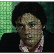 Cakapuzzle Alain Delon Renkli Görseller Mdf 120 Parça Puzzle