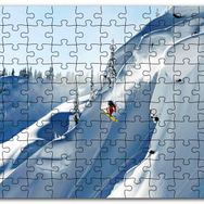 Cakapuzzle Alaskada Akrabotik Sporu Kayak Mdf 1000 Parça Puzzle