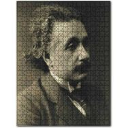 Cakapuzzle Albert Einstein Hüzünlü Görünüş Portre Ahşap 255 Parça Puzzle