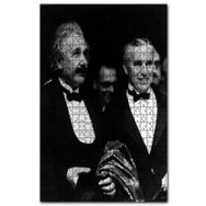 Cakapuzzle Albert Einstein İle Charlie Chaplin Ahşap 1000 Parça Puzzle