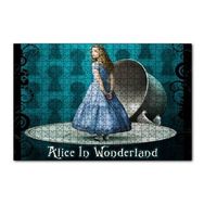 Cakapuzzle Alice Harikalar Diyarında Fincan ve Tabak 120 Parça Ahşap Puzzle
