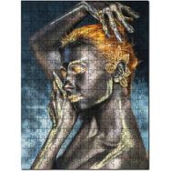 Cakapuzzle Altın Yaldız ve Vücut Boyama Sanatı 255 Parça Puzzle