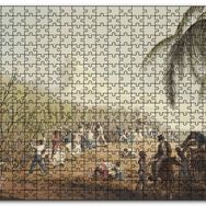 Cakapuzzle Amerikan Kasabasında Tarlada Çalışan Köleler Mdf 1000 Parça Puzzle