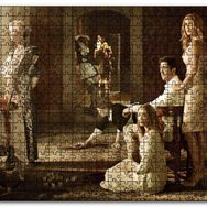 Cakapuzzle Amerikan Korku Hikayesi Cinayet Evi Görseli Mdf 500 Parça Puzzle
