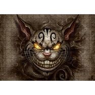Cakapuzzle Amerikan Mcgee Cheshire Kedisi Görseli 120 Parça Ahşap Puzzle
