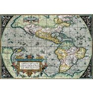 Cakapuzzle Amerikanın İlk Haritası 1570 Görsel 120 Parça Ahşap Puzzle