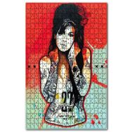 Cakapuzzle Amy Winehouse Baskılı Görsel Ahşap 255 Parça Puzzle