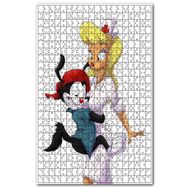 Cakapuzzle Animaniacs ve Çekici Hemşire Ahşap 255 Parça Puzzle