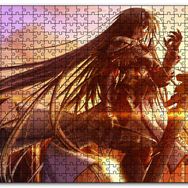 Cakapuzzle Animasyon Savaşçı Kadın Mdf 120 Parça Puzzle