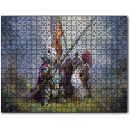 Cakapuzzle Animasyon Tavşan Şovalye Görseli Mdf 500 Parça Puzzle