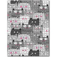 Cakapuzzle Animasyonlu Kedi Yavruları Görseli Ahşap 255 Parça Puzzle