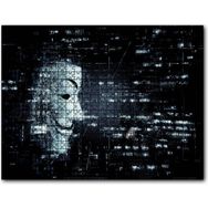 Cakapuzzle Anonymous Maske ve Kodlar Mdf 255 Parça Puzzle