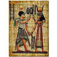 Cakapuzzle Antik Mısır Papyrus Thema Görseli Mdf 120 Parça Puzzle