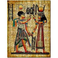 Cakapuzzle Antik Mısır Papyrus Thema Görseli Mdf 255 Parça Puzzle