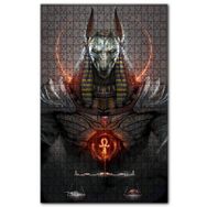 Cakapuzzle Anubis ve Terazi Görseli Ahşap 255 Parça Puzzle